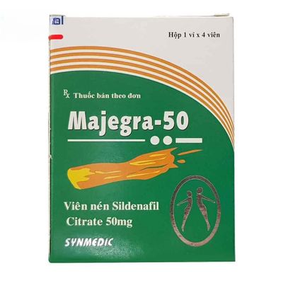 Viên uống Majegra-50 50mg - Điều trị rối loạn sinh lý nam hiệu quả cho nam giới - giao nhanh