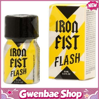 Chai Hít Cực Mạnh Lên Đỉnh Nhanh Popper Iron Fist Flash 10ml Hàng Chuẩn - Gwenshop Chính Hãng