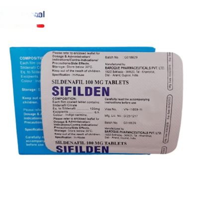 Viên uống Sifilden 100mg - điều trị rối loạn sinh lý nam cho nam giới - hàng chuẩn