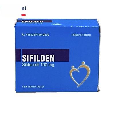 Viên uống Sifilden 100mg - điều trị rối loạn sinh lý nam cho nam giới - chính hãng