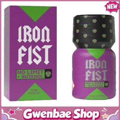 Chai Hít Tăng Khoái Cảm Kích Thích Bao Phê Popper Iron Fist No Limit Butanol 10ml - Gwenshop Chính Hãng
