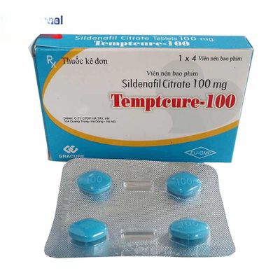 Viên uống Temptcure-100 100mg - điều trị rối loạn sinh lý nam cho nam giới