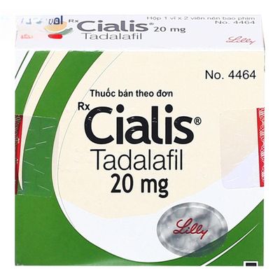 Viên uống Cialis 20mg - Điều trị rối loạn sinh lý nam hiệu quả cho nam giới - bản tiêu chuẩn