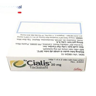 Viên uống Cialis 20mg - Điều trị rối loạn sinh lý nam hiệu quả cho nam giới - giao nhanh