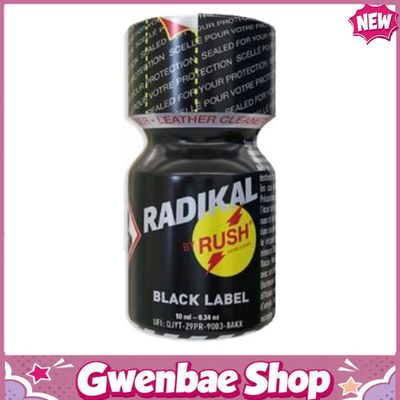 Chai Hít Tăng Khoái Cảm Kích Thích Bao Phê Popper Radikal Rush Black Label 10ml - Gwenshop Chính Hãng