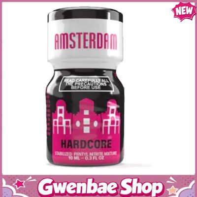 Chai Hít Tăng Khoái Cảm Kích Thích Bao Phê Popper Amsterdam Hardcore 10ml - Gwenshop Chính Hãng