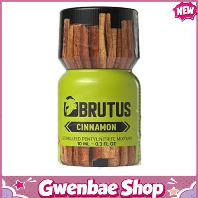 Chai Hít Cực Mạnh Lên Đỉnh Nhanh Popper Brutus Cinnamon 10ml Hàng Chuẩn - Gwenshop Chính Hãng