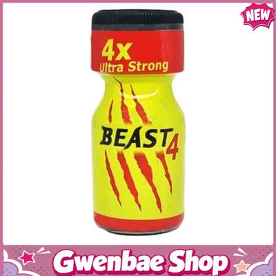 Chai Hít Tăng Khoái Cảm Kích Thích Bao Phê Popper Beast 4x Ultra Strong 10ml - Gwenshop Chính Hãng