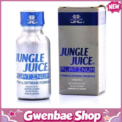 Chai Hít Tăng Khoái Cảm Kích Thích Bao Phê Popper Jungle Juice Platinum 30ml Extreme (JJ) - Gwenshop Chính Hãng
