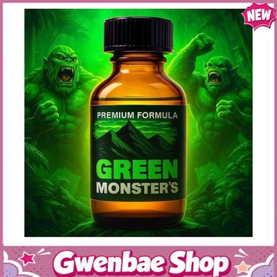 Chai Hít Cực Mạnh Lên Đỉnh Nhanh Popper Green Monsters Overkill 30ml - Gwenshop Chính Hãng