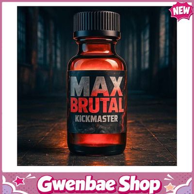 Chai Hít Cực Mạnh Lên Đỉnh Nhanh Popper Max Brutal Kickmaster 30ml - Gwenshop Chính Hãng