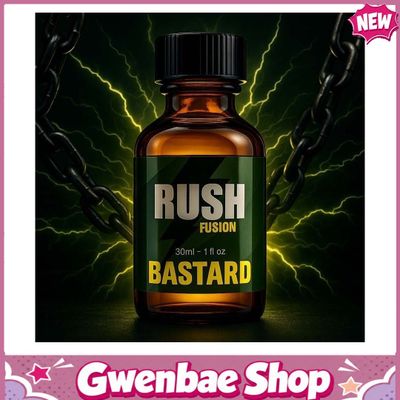 Chai Hít Cực Mạnh Lên Đỉnh Nhanh Popper Rush Fusion Bastard 30ml - Gwenshop Chính Hãng