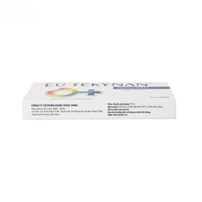 Viên đặt EU TEKYNAN 500mg - Điều trị viêm âm đạo do vi khuẩn và nấm - Phụ nữ - bản tiêu chuẩn