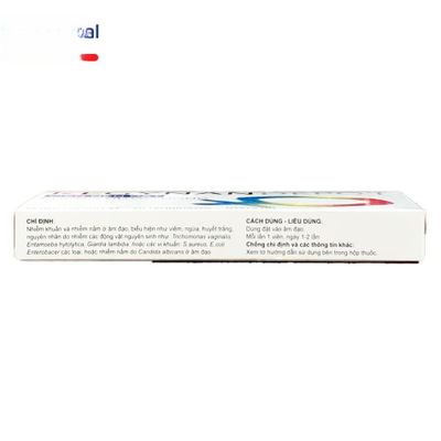 Viên đặt Kegynandepot 500mg - Điều trị nhiễm khuẩn và nấm âm đạo cho phụ nữ - mẫu mới