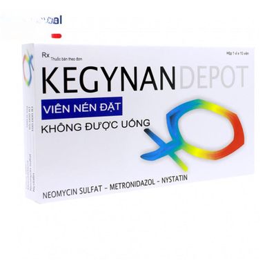 Viên đặt Kegynandepot 500mg - Điều trị nhiễm khuẩn và nấm âm đạo cho phụ nữ - bản tiêu chuẩn