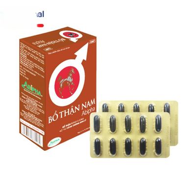 Viên uống Bổ Thận Nam Abipha - Tăng cường sinh lý, cải thiện sức khỏe cho nam giới trên 18 tuổi - hàng có sẵn
