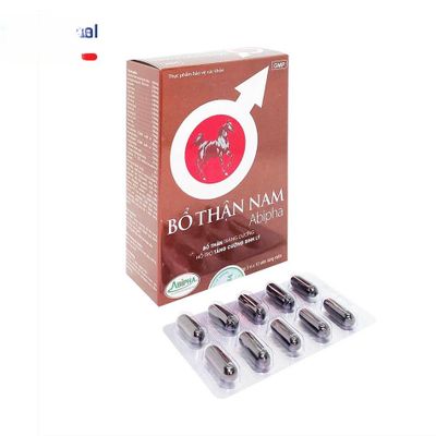 Viên uống Bổ Thận Nam Abipha - Tăng cường sinh lý, cải thiện sức khỏe cho nam giới trên 18 tuổi - mẫu mới