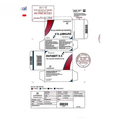 Viên uống Dutabit 0.5 - Giảm triệu chứng phì đại tiền liệt tuyến cho nam giới trưởng thành - cao cấp
