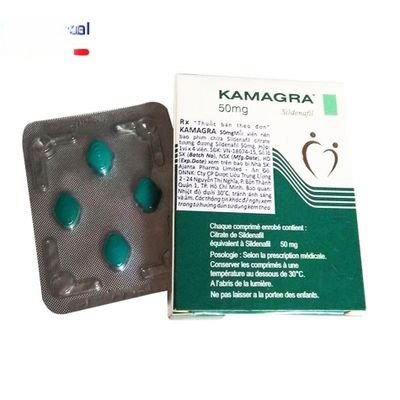 Viên uống Kamaga 50mg - Điều trị rối loạn sinh lý nam, kéo dài thời gian quan hệ cho nam giới - hàng chuẩn