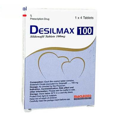 Viên uống Desilmax 100mg - điều trị rối loạn sinh lý nam cho nam giới - giao nhanh