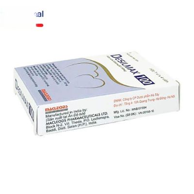 Viên uống Desilmax 100mg - điều trị rối loạn sinh lý nam cho nam giới - bản tiêu chuẩn