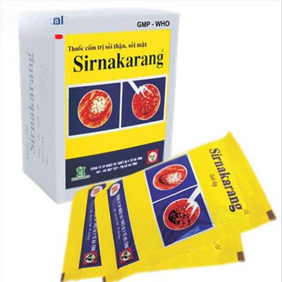 Thuốc cốm Sirnakarang 6g - phòng và điều trị sỏi thận, sỏi đường tiết niệu cho người - mẫu mới