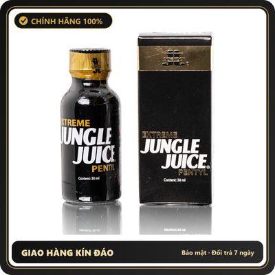 Chai Hít Tăng Khoái Cảm Kích Thích Bao Phê Jungle Juice Extreme Pentyl Poppers 30ml - Snapshop Chính Hãng