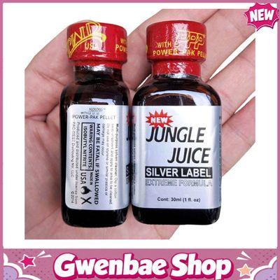 Chai Hít Tăng Khoái Cảm Kích Thích Bao Phê Popper Phiên Bản Chính Hãng - Dung Dịch Hít Thư Giãn Jungle Juice Plaitnum 30ml USA PPP - hương dịu, dùng cho cả nam và nữ - Gwenshop Chính Hãng