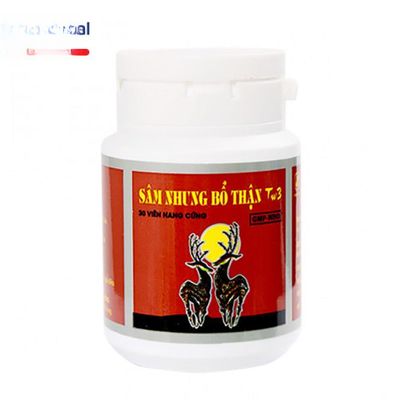 Sâm Nhung Bổ Thận Tw3 (Hộp 30 viên) - nguyên hộp - hỗ trợ tăng cường sinh lý, thành phần thiên nhiên, hàng chuẩn nguồn gốc rõ ràng