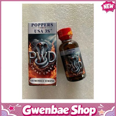 Chai Hít Tăng Khoái Cảm Kích Thích Bao Phê Hàng Chuẩn Nhập Khẩu - Dung Dịch Hít Thư Giãn 30ml hàng, giảm giá, POPPERS USA 3S+ - hương dịu, dùng cho cả nam và nữ - Gwenshop Chính Hãng