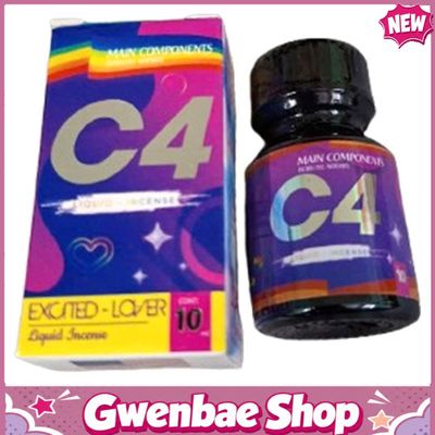 Chai Hít Tăng Khoái Cảm Kích Thích Bao Phê Popper Hàng Nội Địa Cao Cấp - Chai Hít Dung Dịch Thư Giãn C4 Main Componets 10ml USA MAIN COMPONENTS - hương dịu, dùng cho c - Gwenshop Chính Hãng