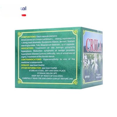 Crila - Viên Uống Trinh Nữ Hoàng Cung Hỗ Trợ Sức Khỏe Tuyến Tiền Liệt Và U Xơ Tử Cung - loại tốt