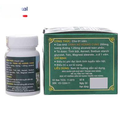 Crila - Viên Uống Trinh Nữ Hoàng Cung Hỗ Trợ Sức Khỏe Tuyến Tiền Liệt Và U Xơ Tử Cung - nguyên hộp