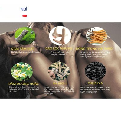 Rocket 1h - Viên Uống Bá Bệnh Bạch Tật Lê Hỗ Trợ Tăng Cường Sinh Lý Nam Giới - bản tiêu chuẩn đóng gói kín