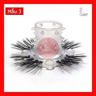 Đôn khúc silicon gai kèm vòng lông mí chính hãng - silicone mềm mại, chất liệu an toàn cho da, dễ vệ sinh - giao hàng che tên kín giao nhanh