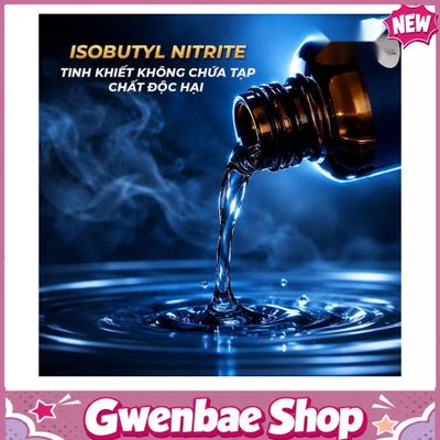 Chai Hít Cực Mạnh Lên Đỉnh Nhanh Popper PWD USA Blue Boy - Chai 30ml Hàng Chuẩn - Gwenshop Chính Hãng