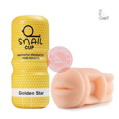 Cốc âm đạo giả Snail Cup chính hãng Hình miệng - chất liệu an toàn cho da, dễ vệ sinh, êm ái khi dùng - giao hàng che tên kín đáo