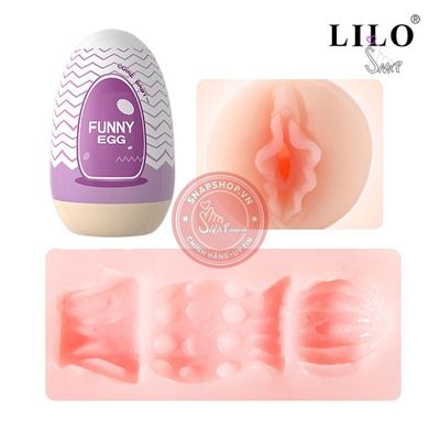 Trứng Funny Egg đồ chơi chính hãng - chất liệu an toàn cho da, dễ vệ sinh, êm ái khi dùng - giao hàng che tên kín mẫu mới