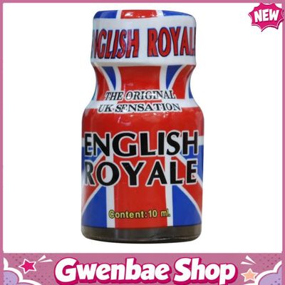 Chai Hít Tăng Khoái Cảm Kích Thích Bao Phê Popper PWD USA English Royale - Chai 10ml - Gwenshop Chính Hãng