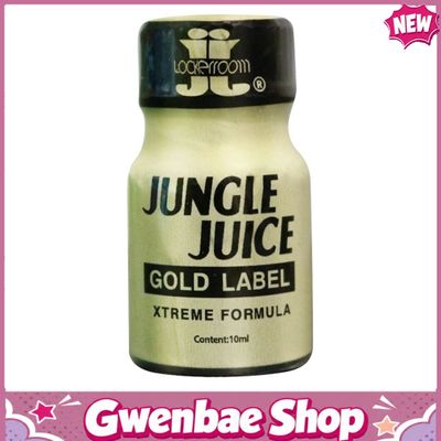 Chai Hít Tăng Khoái Cảm Kích Thích Bao Phê Popper PWD USA Jungle Juice Gold Label - Chai 10ml - Gwenshop Chính Hãng