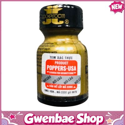 Chai Hít Thư Giãn Bay Phê Cho Cặp Đôi Popper PWD USA Jungle Juice Gold Label - Chai 10ml - Gwenshop Chính Hãng