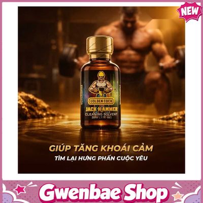 Chai Hít Tăng Độ Nhạy Cho Cặp Đôi Popper DS USA Golden Cock Jack Hammer - Chai 30ml - Gwenshop Chính Hãng