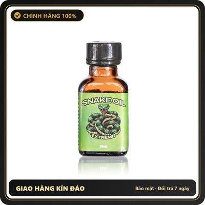 Popper Chính Hãng Tăng Cảm Xúc Cho Cuộc Yêu Snake Oil Extreme Poppers 25ml - Snapshop Chính Hãng