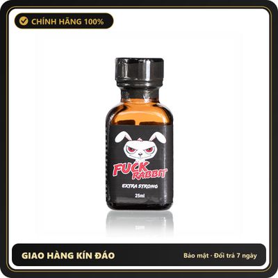 Popper Chính Hãng Tăng Cảm Xúc Cho Cuộc Yêu Fuck Rabbit Extra Strong Poppers 25ml - Snapshop Chính Hãng