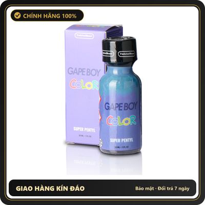 Popper Chính Hãng Tăng Cảm Xúc Cho Cuộc Yêu Gape Boy Color Super Pentyl Poppers 30ml - Snapshop Chính Hãng