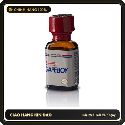 Popper Chính Hãng Tăng Cảm Xúc Cho Cuộc Yêu Gape Boy n-Pentyl Poppers 24ml - Snapshop Chính Hãng