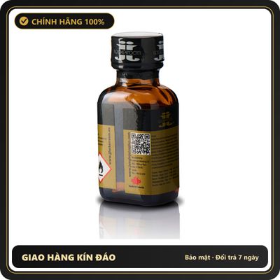Tinh Dầu Hít Thư Giãn Dành Cho Người Lớn Gold Rush 25ml Retro Poppers - Snapshop Chính Hãng