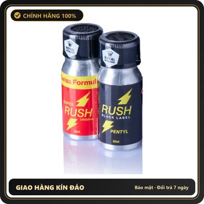 Popper Chính Hãng Tăng Cảm Xúc Cho Cuộc Yêu Double Rush Poppers Combo - Snapshop Chính Hãng