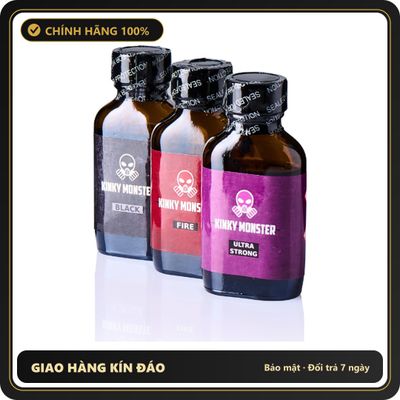 Popper Chính Hãng Tăng Cảm Xúc Cho Cuộc Yêu Popper Kinky Monster 24ml Combo - Snapshop Chính Hãng