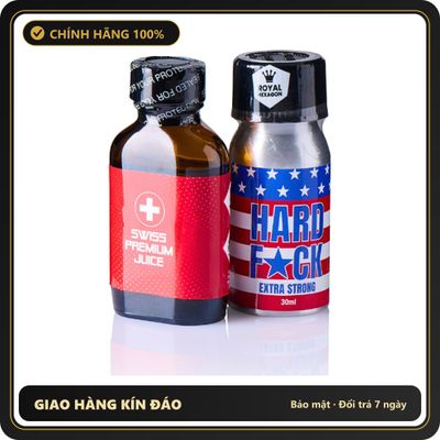 Popper Chính Hãng Tăng Cảm Xúc Cho Cuộc Yêu Swiss American Poppers Combo - Snapshop Chính Hãng